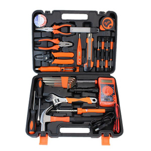 Juego de herramientas manuales con llaves de vaso de 1/4 pulgada, métricas, de acero al carbono, para uso doméstico y reparación de automóviles - Product Image 4