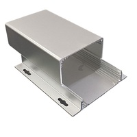 Kotak kontrol suplai daya, ekstrusi fabrikasi elektronik langsung dari pabrik bahan Aloi aluminium dengan catu daya