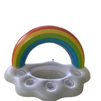 Offre Spéciale – Gobelet Flottant Gonflable en PVC pour Boissons (Bière, Eau) – Design Original pour Piscine, Cadeaux d'Affaires, Fêtes – Emballage Carton