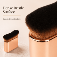Pinceau Kabuki Applicateur de Bronzage Végétalien en Gros, Logo Personnalisé, Marque Privée, Pinceaux Corporels de Luxe pour Bronzer, OEM ODM