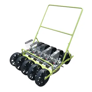 Nông Nghiệp Sử Dụng Mini Rau Seeder Bốn Hàng Rau Hành Tây Seeder