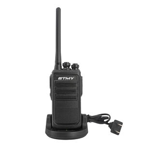 Radio Bidireccional Analógica Portátil UHF de 16 Canales y 5W, Walkie Talkie ETMY ET-95 para Seguridad - Product Image 2