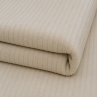 Tissu en velours à rayures verticales 95% polyester 5% élasthanne, 370 GSM, velours extensible pour ameublement, vêtements, textile de maison