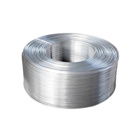 Fil de soudure en aluminium de haute qualité, marque HG, couleur argent, alliage 1050/1060, 10 mm, 6 4 3, revêtu, fournisseur chinois, 99 % d'élongation