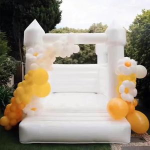 Jeu de pelouse de jardin de <span class=keywords><strong>mariage</strong></span> de maison de rebond d'air extérieur pour enfants avec château gonflable de trampoline de projet pour des enfants - Product Image 2