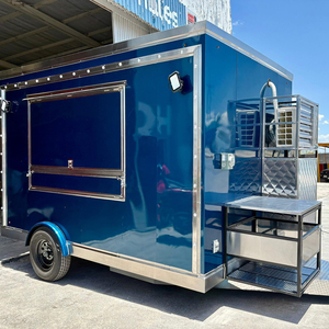 Personnalisation de la norme Imbisswagen Coc Eu remorque pour glace pilée camion pizza alimentaire camion alimentaire mobile foodtrucksk avec cuisine complète à vendre - Product Image 2