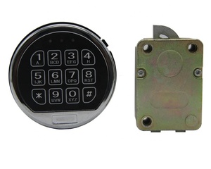 Cao Lớp Đen Kỹ Thuật Số Bàn Phím mật khẩu Khóa Tủ Cửa DT0913 - Product Image 1