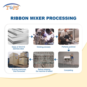 Mezcladora de Polvo Multifunción para Tabaco, Mezcladora de Cinta de 100L, 200L, 300L, Mezcladora de Polvo con Cinta Mezcladora - Product Image 5