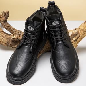 Zapatos <span class=keywords><strong>de</strong></span> Vestir Formales <span class=keywords><strong>de</strong></span> Tacón Alto con Cordones y Cierre <span class=keywords><strong>de</strong></span> Cremallera, Hechos <span class=keywords><strong>de</strong></span> Cuero Negro Duradero y Suave - Product Image 3