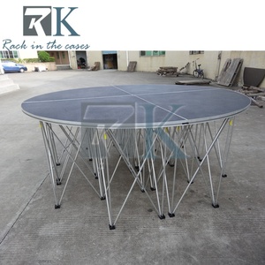 Factory Price Smart Stage Platform Aluminum Stage Platform Modular Stage <b>Kit</b> Mobile Stage Equipment System for Event Wedding - Product Image 5