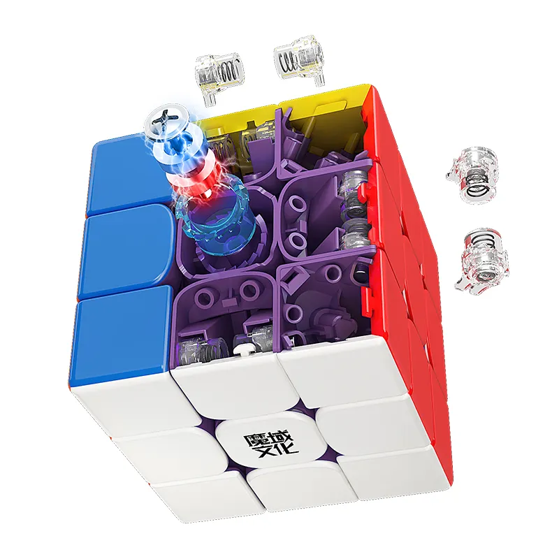 Moyu WRM 3x3x3 Magnet geschwindigkeit Cubo Sticker less Maglev Magico Verstellbarer Magnet Magic Cube Spielzeug für Kinder