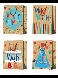 Bolsa de Regalo y Manualidades de Papel Blanco Ecológica Desechable con Base Cuadrada y Asa, Impresión UV, Se Aceptan Pedidos Personalizados - Product Image 2