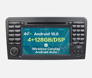 ZWNA 2 Din Android 10,0 экран, автомобильный мультимедийный плеер для Mercedes Benz ML CLASS W164 2005-2012 ML300,ML350 радио GPS Navi Стерео - Product Image 2