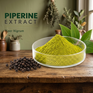 Poudre d'extrait de pipérine (extrait de plante de Piper Nigrum) de qualité alimentaire, extrait végétal avec test HPLC pour les produits alimentaires et de santé - Product Image 3