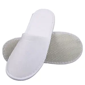 affordable and disposable custom slipper hotel logo indoor Non-Slip slippers for travel