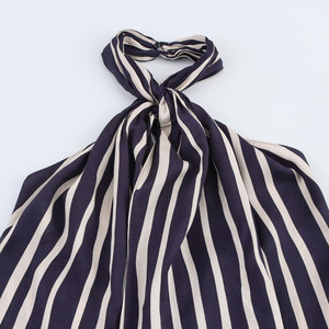 Vêtements pour femmes SHENZHU – Nouvelle collection Printemps-Été 2025 – <span class=keywords><strong>Top</strong></span> sexy <span class=keywords><strong>dos</strong></span> <span class=keywords><strong>nu</strong></span> à rayures et col halter 2906096 2913097 - Product Image 3