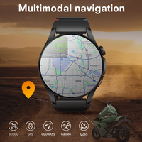 Relogio SMA GPS, AMOLED 1,43 ", 3ATM, 150 + Modos Esportivos, Monitor Saude, Android/iOS
