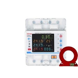 Interruptor de Circuito Inteligente WiFi DTS6619-3PN-L, Medidor de Energía Fotovoltaica Bidireccional Trifásico, Protector de Sobretensión y Baja Tensión Z07 - Product Image 2