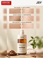 Gel Douche au Bois de Santal 500ml OEM ODM Marque Privée Nettoyant en Profondeur Hydratant Lissant Éclaircissant Équilibrant pour la Peau