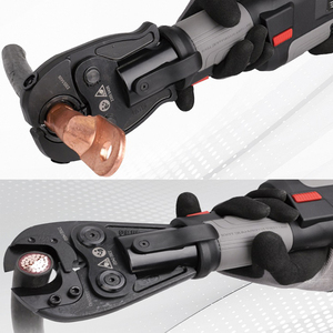ZUPPER PZ-2430C Hydraulische Zange Drahtcrimpwerkzeug 2-in-1 Schneid- und Crimpwerkzeug Kabelschere - Product Image 4