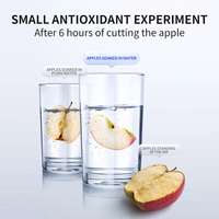 Type-C Charge ABS PC Matériau de qualité alimentaire Générateur d'hydrogène portable intelligent Bouteille d'eau