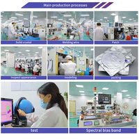 Algainp 1A UV Bande LED Conception de circuits d'éclairage 254nm Phototherapy Sunplus Led Technology Co. Ltd Aluminium Lampara UVC Led