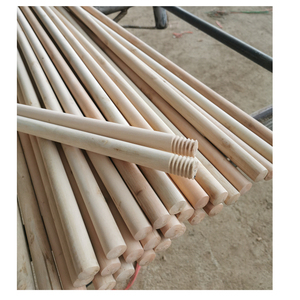 Artículos para el hogar Productos de limpieza Suministros para muebles Mangos de madera naturales Escoba Fregona palos - Product Image 3