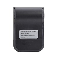 Imprimante thermique portable de poche de petite taille 2 pouces 58 mm, bon marché, compatible Android et iOS, batterie rechargeable, en stock, garantie 1 an