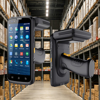 جهاز محمول بتقنية RFID UHF مع نطاق قراءة 20 متر، يدعم التعرف على الوجه وبصمة الإصبع وتقنية OCR