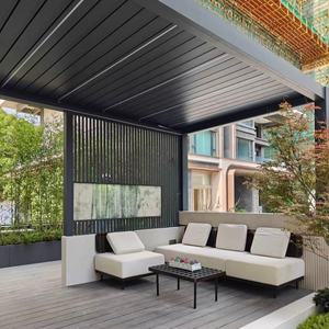 Pergola bioclimatique en <span class=keywords><strong>aluminium</strong></span> de la baie de San Francisco, en alliage d'<span class=keywords><strong>aluminium</strong></span>, pergola bioclimatique en <span class=keywords><strong>aluminium</strong></span>, <span class=keywords><strong>vue</strong></span> sur l'océan - Product Image 2