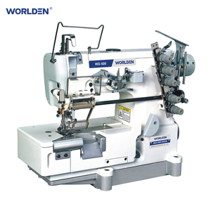 Machine à coudre industrielle à lit plat WD-500-05CB/FT pour la couture interlock de lacets de chaussures (soufflage et resserrage) - Product Image 2