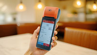 Terminal de point de vente mobile Android 14 avec imprimante, terminal de point de vente portable NFC Bluetooth 6 pouces pour la vente au détail, la livraison et la restauration