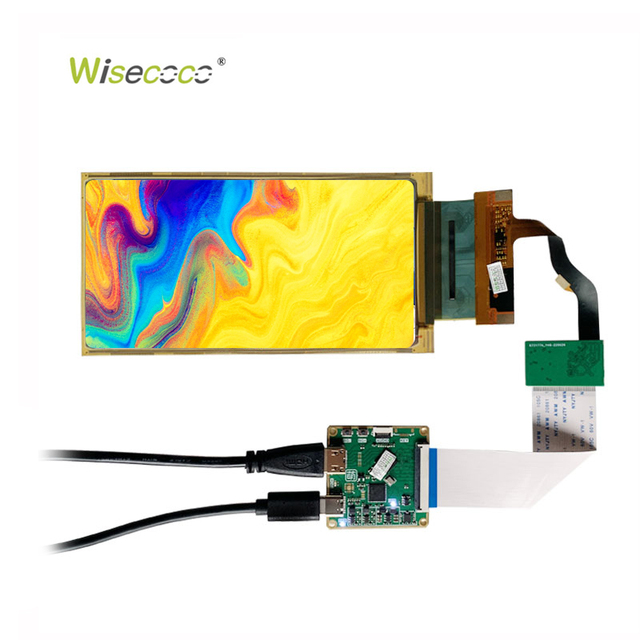 6 Inch Ultra Thin HD 2k Resolution Flexible AMOLED Display OLED Curved Screen with Driver Board