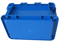 Caisse mobile empilable en plastique, stockage plastique, valise de transport, vente en gros