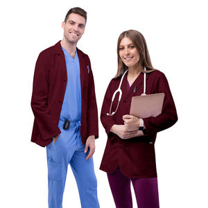Uniforme médical d'hôpital <span class=keywords><strong>pas</strong></span> <span class=keywords><strong>cher</strong></span> d'usine, vêtements de travail pour <span class=keywords><strong>pharmacie</strong></span>, vétérinaire, blouse blanche dentaire, blouses de laboratoire - Product Image 6