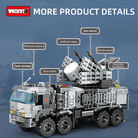 Blocs de construction transformables Woma Factory, kit de modèle de camion en robot de 971 pièces, jouet STEM 2 en 1, cadeau pour enfants (C0811)