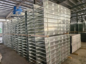 Système de support de câbles perforé pour chemin de câbles 600x50, fabriqué en Chine - Product Image 1