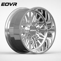 Jantes en alliage d'aluminium EVOR Custom 24x14 24x12 26x14 26x16 6x5.5 8x6.5 6x135 8x170 Deep Dish Forgées pour Camions