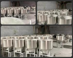 Mélangeur d'aliments pour animaux de ferme et volailles, machine <span class=keywords><strong>à</strong></span> haute productivité, cuve en acier inoxydable, capacité de 50 <span class=keywords><strong>à</strong></span> 200 kg/lot - Product Image 6