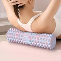 Rouleau de massage en mousse EVA haute densité pour points de pression, colonne de yoga, massage des tissus profonds, avec logo personnalisé, pour la récupération musculaire - Vente en gros