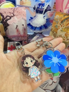 Wholesale Custom IP Licensed PVC Keychain Gloss Surface <b>Keyring</b> For Enterprise Client <b>Thank</b>-<b>you</b> Gift - Product Image 3