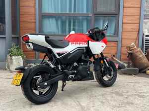 CFMOTO PAPIO <span class=keywords><strong>125</strong></span>/150cc Moto Sportive Mini Monocylindre Refroidie par Air Rouge & Blanc Style Rétro Cafe <span class=keywords><strong>Racer</strong></span> - Product Image 3