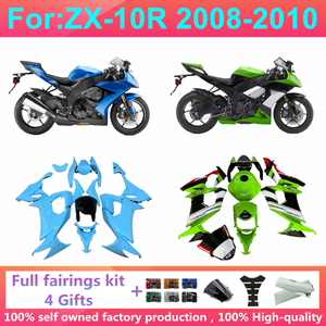 Nuevo Kit Completo de Carenados ABS para Motocicleta, Compatible con Zx-10r Zx10r Zx-10 2009 2010 08 09 10, Juego de Carrocería Personalizado Zxm Zx-10r 2008-2010 - Product Image 2