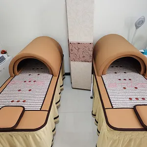 BTWS Home Use Infrared Sauna Foldable Red Light Capsule LED Light Therapy Near Infrared Bed