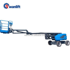 מעלית הרמה מפרקית קטנה מתוצרת סין, דגם Genie JLG ניידת, 12~56 מטר, דיזל הידראולי, עם במת הרמה טלסקופית, לעבודות בנייה ומספנות. - Product Image 4