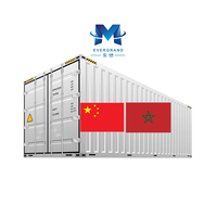 EVERGRAND SHIPPING Fret maritime LCL + Express Transitaire Guangzhou Chine CASABLANCA Maroc Agent maritime Consolidation Porte à Porte