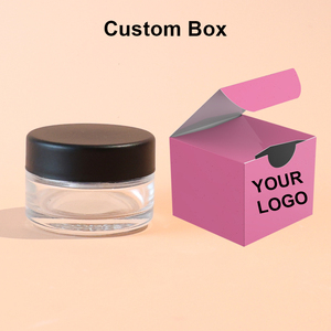 Bouteille en verre givrée ronde de 1 oz avec impression de logo personnalisé et bouchon en plastique résistant aux enfants - Product Image 4