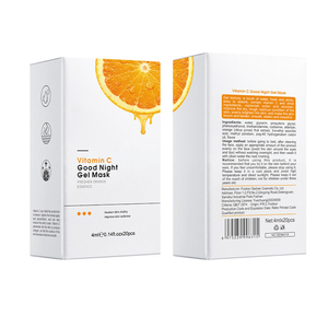 Venta caliente de alta calidad vitamina C buenas noches máscara congelada hidratante rejuvenecimiento de la piel aplicador máscara desechable - Product Image 1