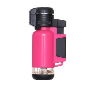 2025 gran oferta diseño personalizado solo Jet llama cigarrillo plástico Flip Top antorcha encendedor para venta directa de fábrica al aire libre - Product Image 4