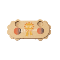Juego de Mesa de Baloncesto de Madera Wincent, Juguete de Tiro Mecánico, Kit Educativo STEM, Regalo Deportivo de Escritorio